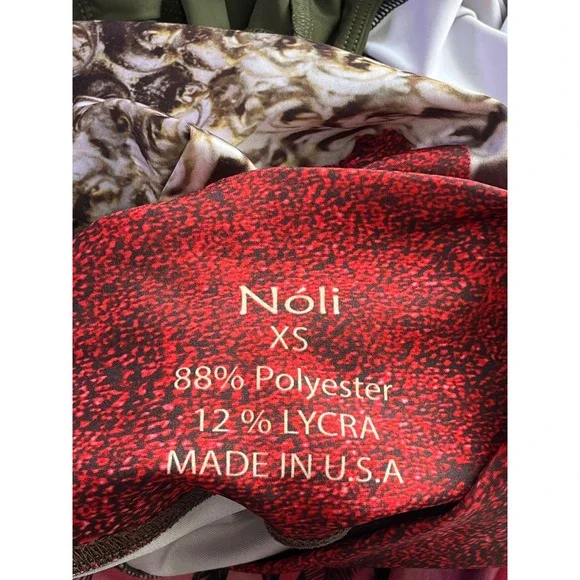 5pc Yoga Leggings Bundle Noli Onzie Emily Hsu Designs XS S Galaxy Buddha Camo - Picture 5 of 8